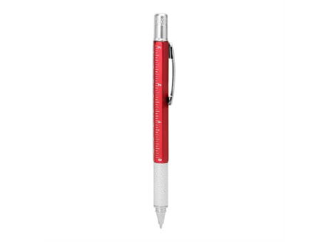 KANCHAN MULTIFUNCTION PEN RED