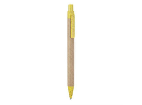 GROVE CARTON/WHEAT STRAW FIBER BALLPEN YELLOW