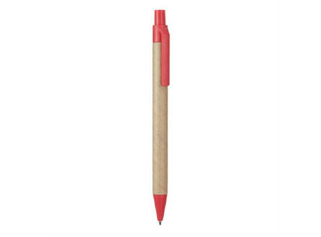 GROVE CARTON/WHEAT STRAW FIBER BALLPEN RED