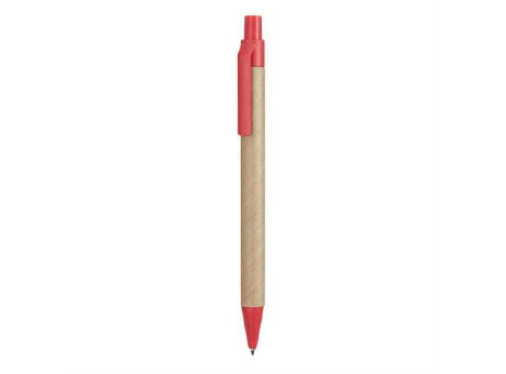 GROVE CARTON/WHEAT STRAW FIBER BALLPEN RED