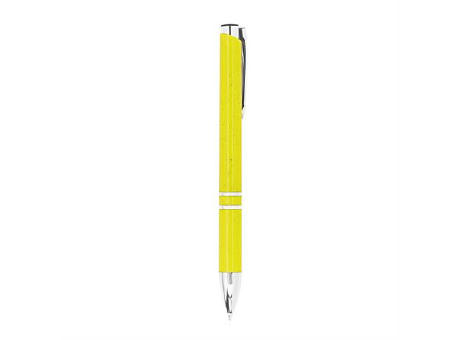 HAYEDO METAL/WHEAT STRAW FIBER BALLPEN YELLOW