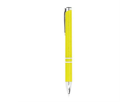 HAYEDO METAL/WHEAT STRAW FIBER BALLPEN YELLOW