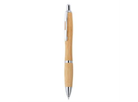 SAGANO BAMBOO BALLPEN SILVER