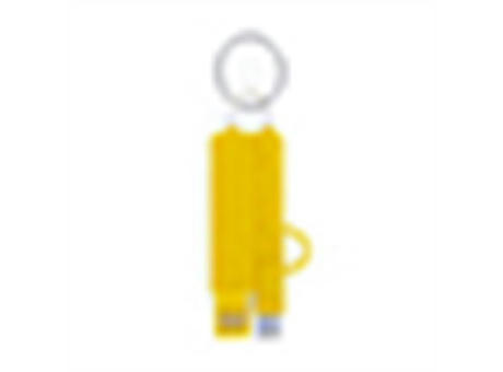 CRUX KEYCHAIN CHARGER 3 IN 1 YELLOW