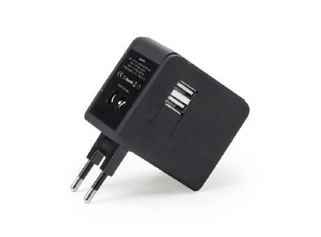 BOPP PLUG ADAPTER BLACK