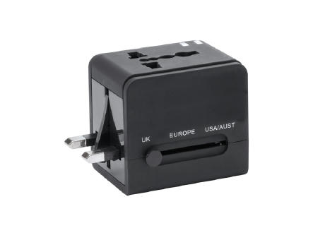 BOPP PLUG ADAPTER BLACK