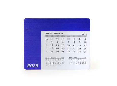 SERBAL CALENDAR MOUSE PAD ROYAL BLUE