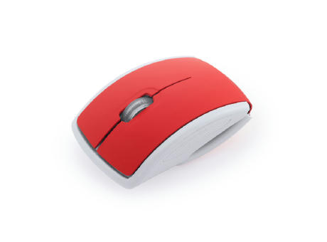 JERRY FOLDABLE WIRELESS MOUSE RED/WHITE