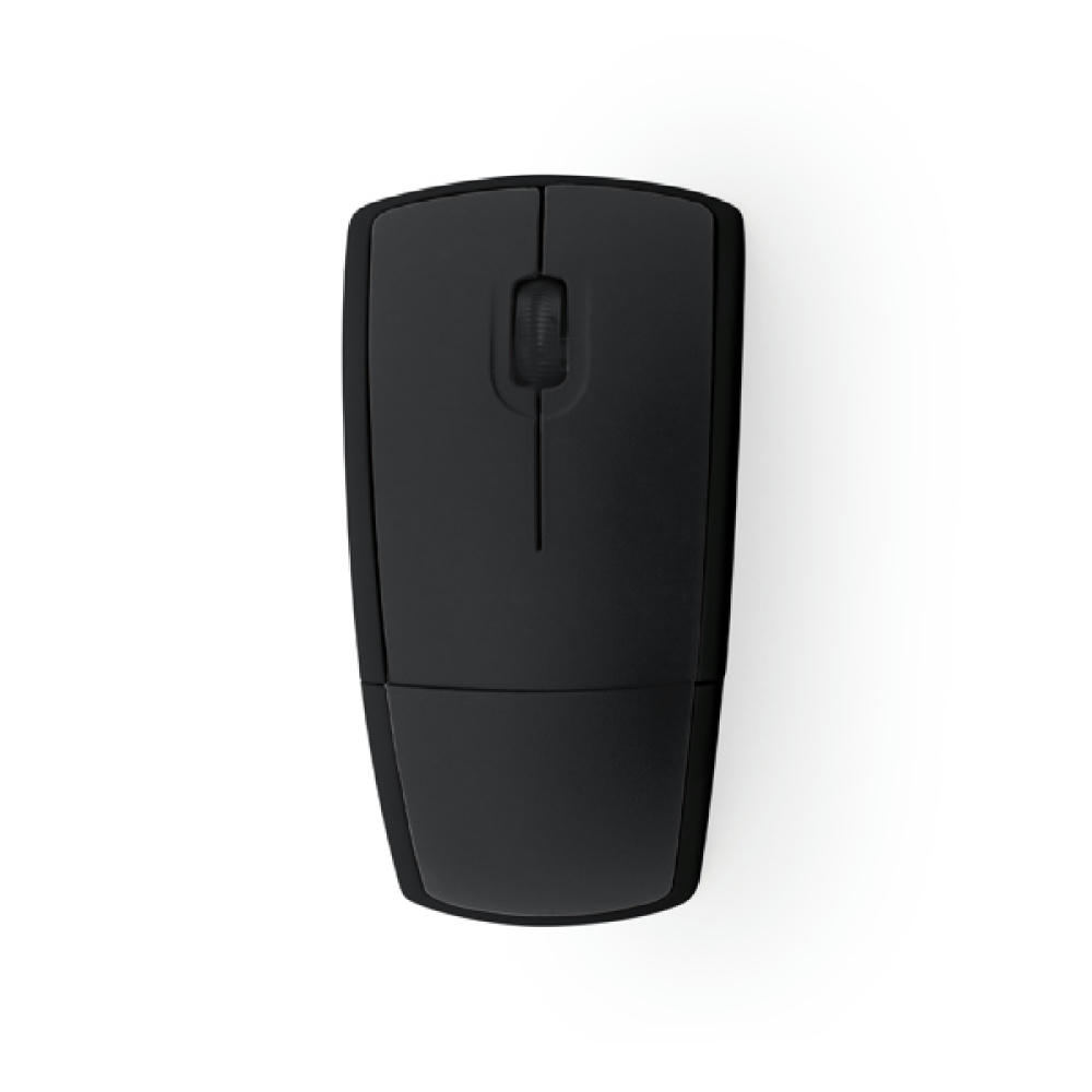 JERRY FOLDABLE WIRELESS MOUSE BLACK/BLACK