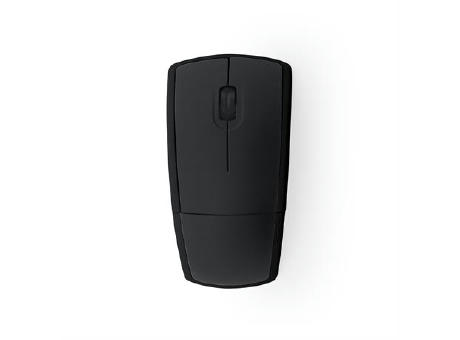 JERRY FOLDABLE WIRELESS MOUSE BLACK/BLACK