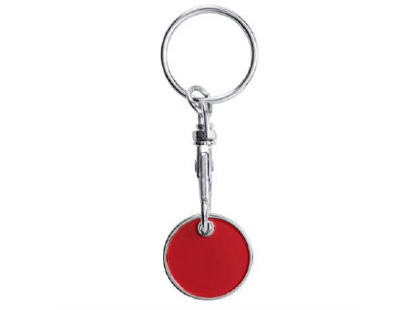 TONIC COIN KEYCHAIN RED