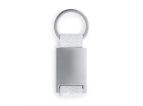 MINERAL KEYCHAIN WHITE