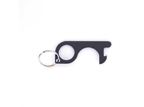 ROSS KEYRING BLACK