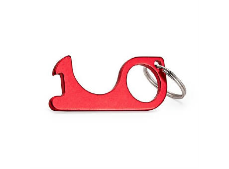 ROSS KEYRING RED