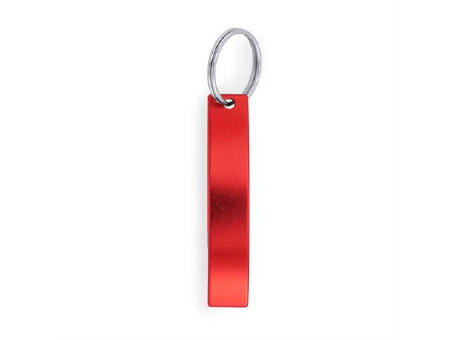 SPARKLING OPENER KEYCHAIN RED