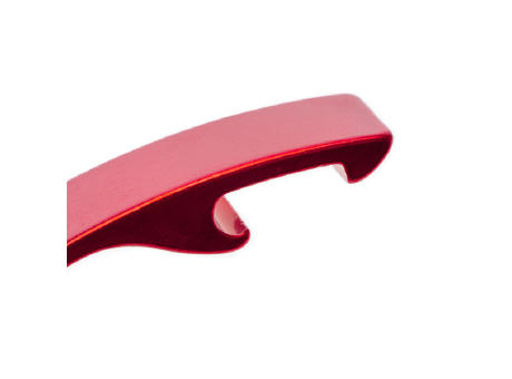 MALT OPENER KEYCHAIN RED