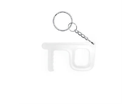 DALTON NO-TOUCH KEYRING WHITE