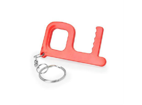 DALTON NO-TOUCH KEYRING RED