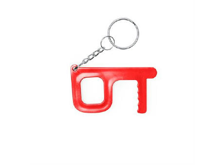 DALTON NO-TOUCH KEYRING RED