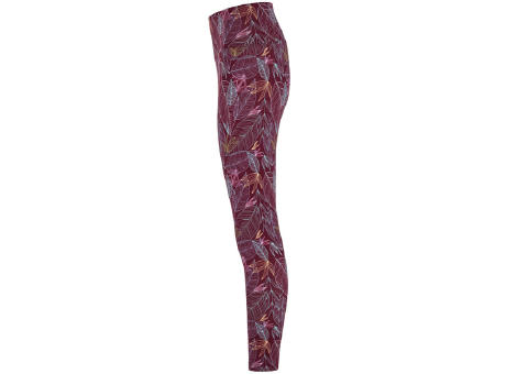 CIRENE LEGGINGS S/S BURGUNDY LEAF