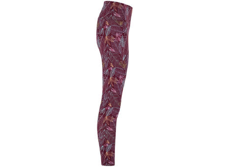 CIRENE LEGGINGS S/S BURGUNDY LEAF