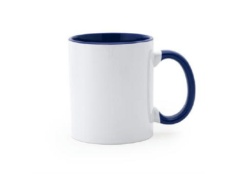 MANGO SUBLIMATION MUG WHITE/ROYAL BLUE