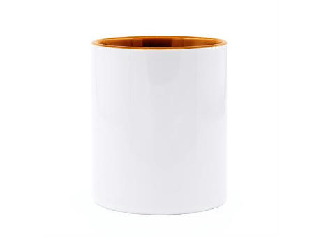 MANGO SUBLIMATION MUG WHITE/ORANGE