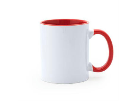 MANGO SUBLIMATION MUG WHITE/RED