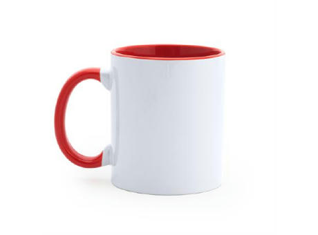 MANGO SUBLIMATION MUG WHITE/RED