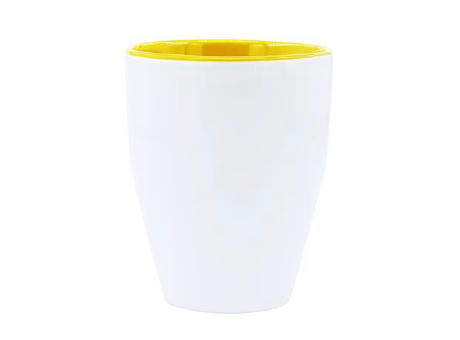 AKEBIA MUG WHITE/YELLOW