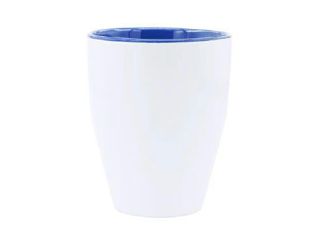 AKEBIA MUG WHITE/ROYAL BLUE