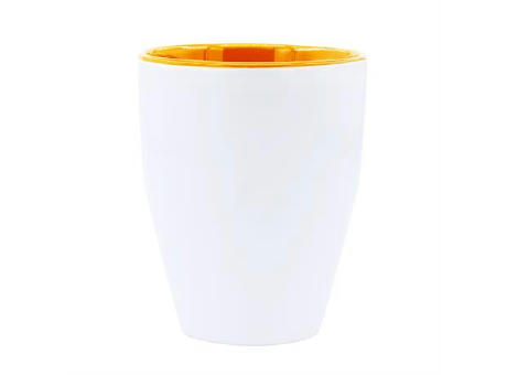 AKEBIA MUG WHITE/ORANGE