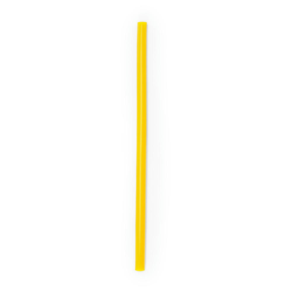 FINGER KEYRING STRAW CASE YELLOW