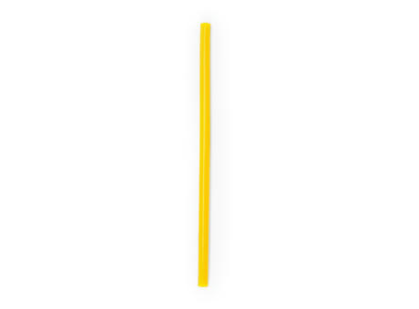 FINGER KEYRING STRAW CASE YELLOW