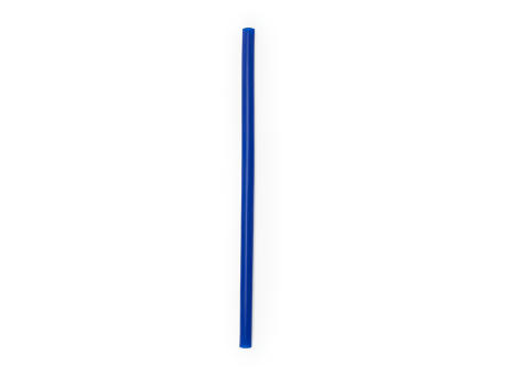 FINGER KEYRING STRAW CASE ROYAL BLUE