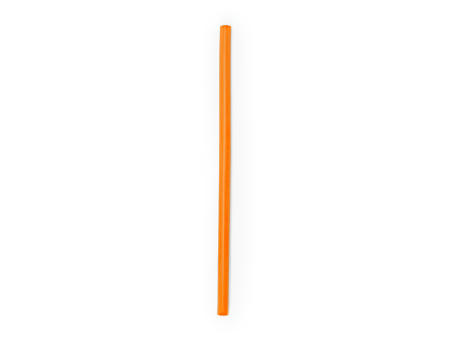 FINGER KEYRING STRAW CASE ORANGE