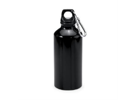 ATHLETIC ALUMINUM BOTTLE 400 ML BLACK