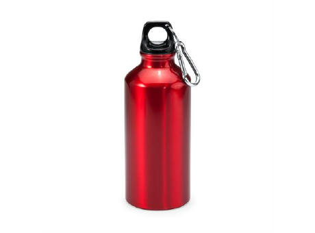 ATHLETIC ALUMINUM BOTTLE 400 ML RED