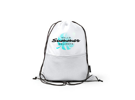 DRAWSTRING BAG MILAK WHITE