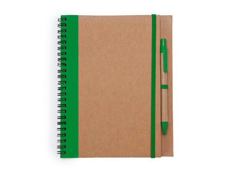 ALANI NOTEBOOK FERN GREEN