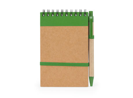 LIEN NOTEBOOK FERN GREEN