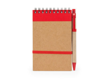 LIEN NOTEBOOK RED