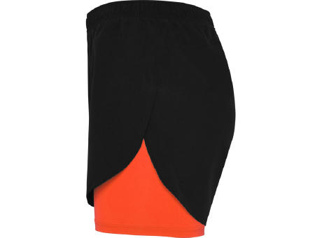 KURZE HOSE LANUS S/XL SCHWARZ/FLUOR KORAL