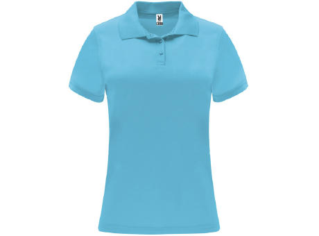 MONZHA WOMAN POLO SHIRT S/S TURQUOISE