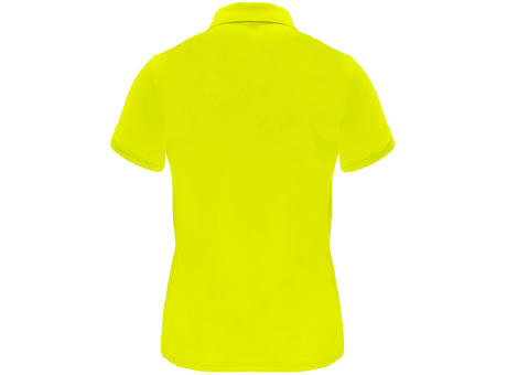 MONZHA WOMAN POLO SHIRT S/L FLUOR YELLOW