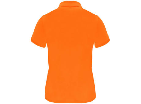 MONZHA WOMAN POLO SHIRT S/M FLUOR ORANGE