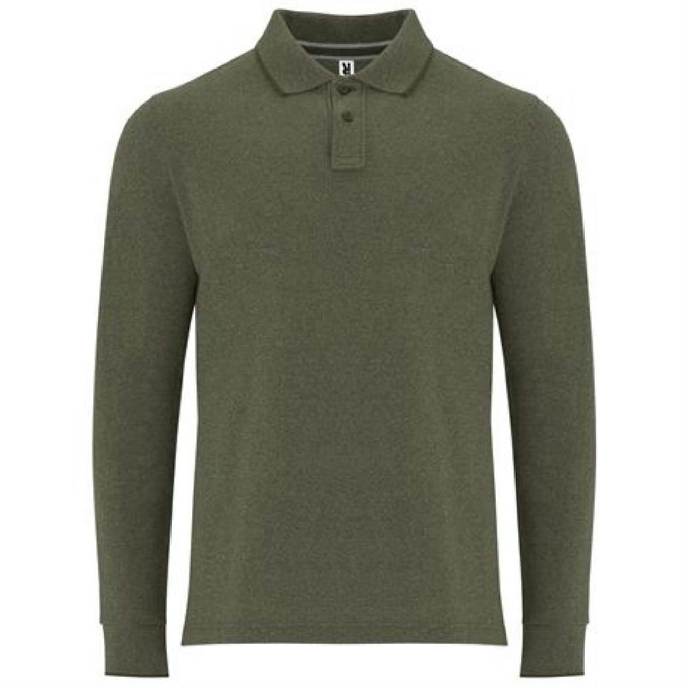 DYLAN POLO SHIRT S/M HEATHER MILITAR DARK GREEN