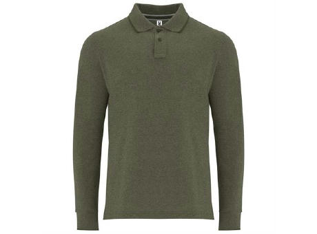 DYLAN POLO SHIRT S/M HEATHER MILITAR DARK GREEN