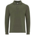 DYLAN POLO SHIRT S/S HEATHER MILITAR DARK GREEN