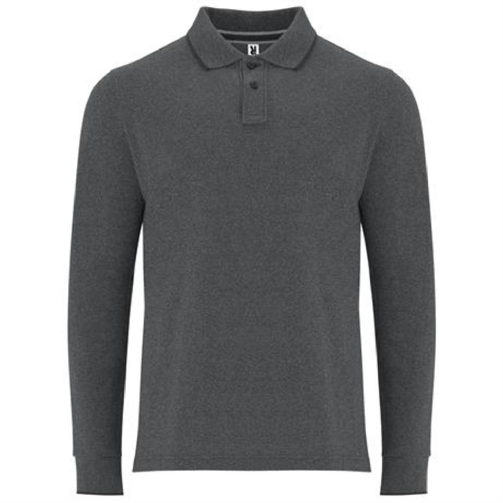 DYLAN POLO SHIRT S/M HEATHER BLACK